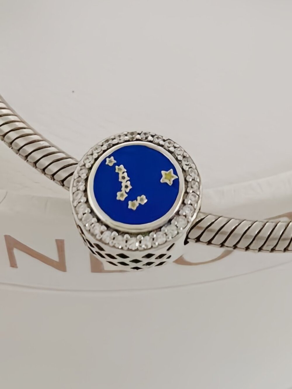 Pandora Alaska Flag Charm